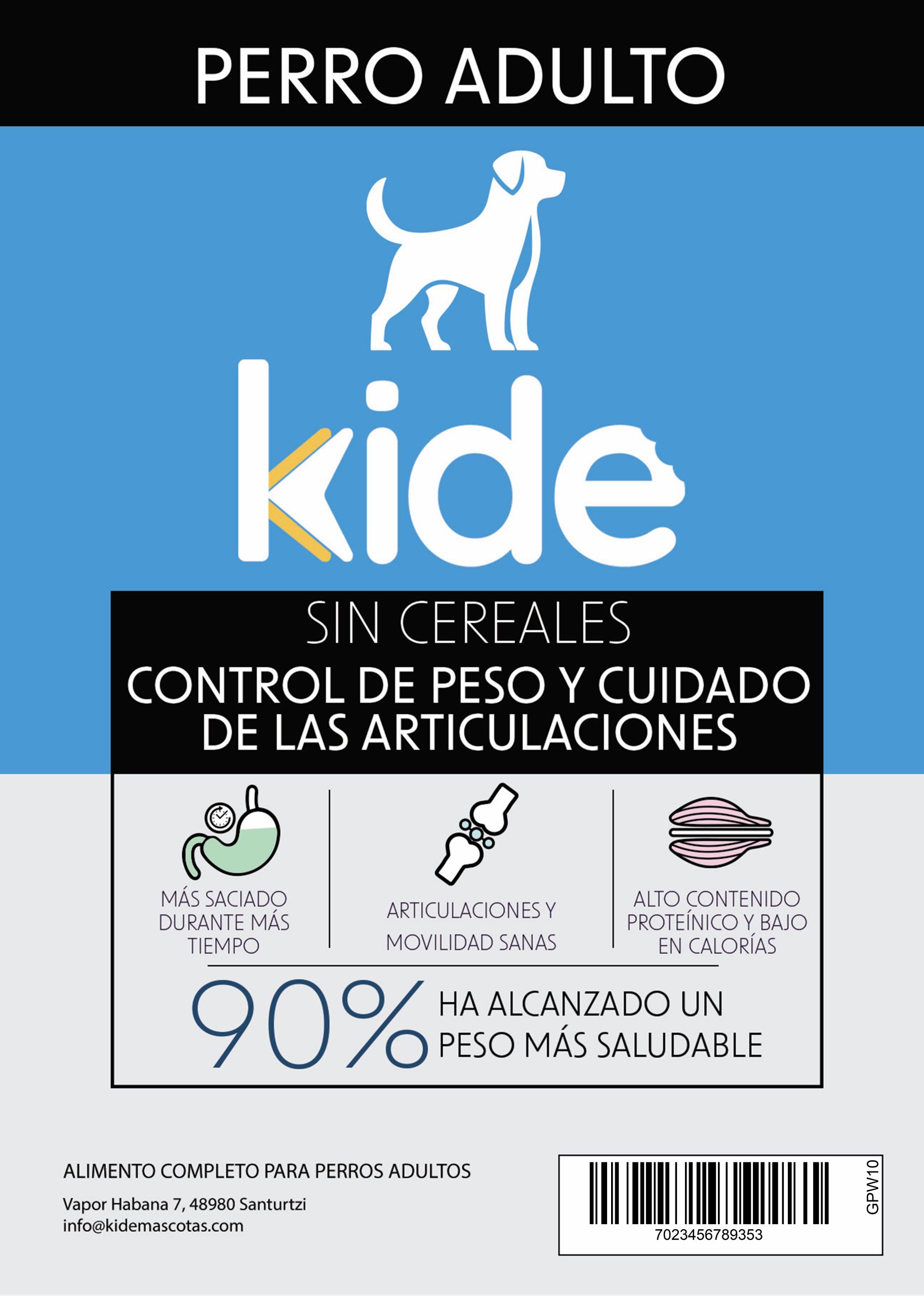 Kide Control de peso y cuidado de articulaciones