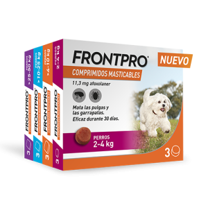 Frontpro Antiparasitario Comprimidos Masticables