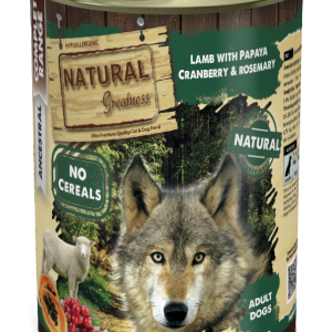 Natural Greatness Ancestral Cordero con papaya, arándanos y romero