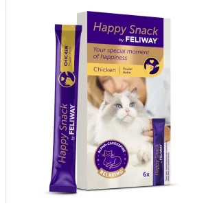 Feliway Happy Snack Cremoso Ani-Estrés para Gatos
