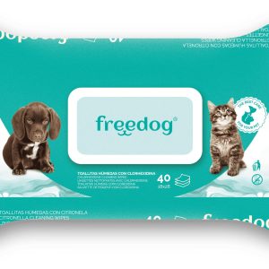 Freedog Toallitas Humedas Grandes Clorhexidina 40 ud.