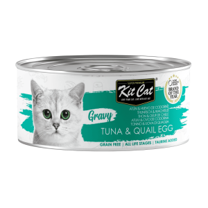 Kit Cat Lata Gravy - Atún & Huevo de Codorniz 70g