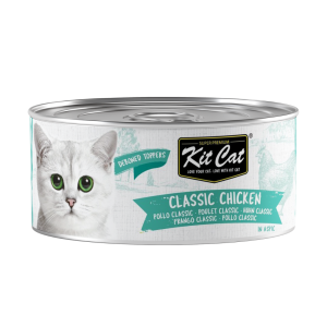 Kit Cat Lata Toppers - Classic Pollo 80 gr