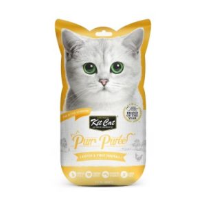 PurrPuree - Pollo y Fibra (Hairball) 60g (4x15g)