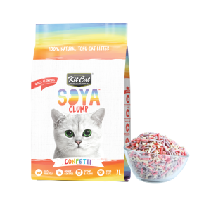 Kit Cat SoyaClump Arena de Soja BIO - Confetti 7L