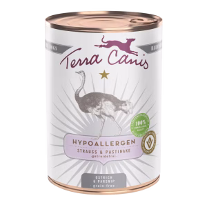 Terra Canis Hypoallergenic Avestruz con chirivía
