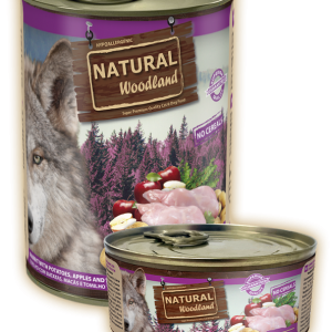 Natural Woodland Conejo con Patata, Manzana y Tomillo