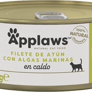 Applaws Filete de atún con algas marinas en caldo