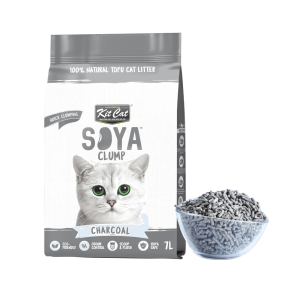 Kit Cat SoyaClump Arena de Soja BIO - Charcoal Carbón 7L