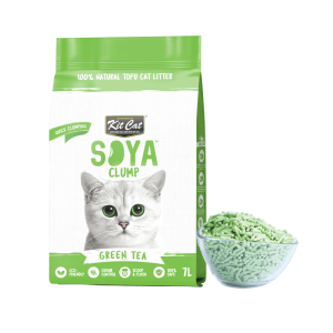 Kit Cat SoyaClump Arena de Soja BIO - Green Tea Té Verde 7L