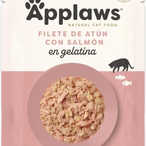 Applaws Sobre Filete de atún con salmón en gelatina