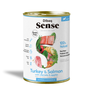 Dibaq Sense Salmón y Pavo Cachorros