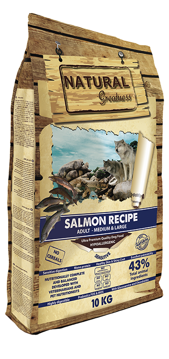 Natural Greatness Receta de salmón