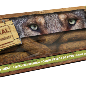 Natural Greatness Sticks Horneados Carne Fresca de Pavo, Diente de león y Romero