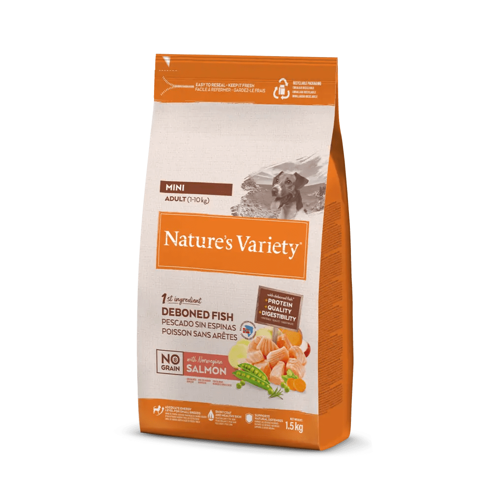 Nature's Variety Perro Adulto Mini No Grain Salmón